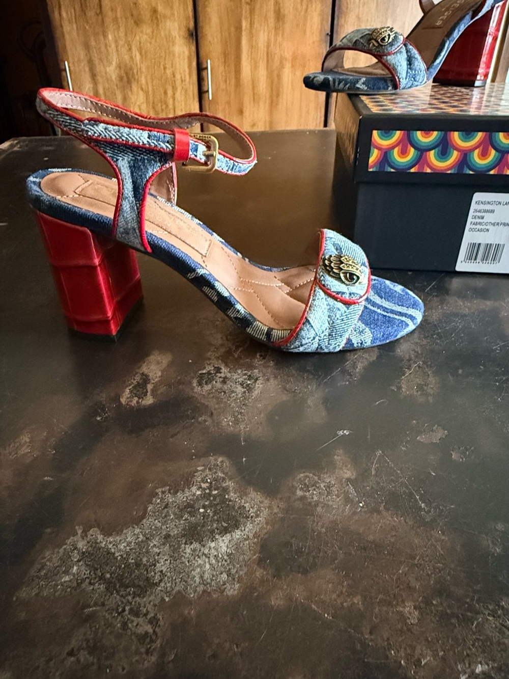 Kurt Geiger Kensington Langley Sandal - Picture 2 of 7